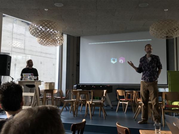 Basel.js Meetup at Magnolia headquarters